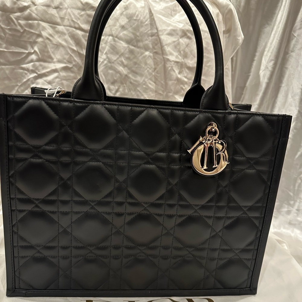 Dior Macrocannage Medium Book Tote